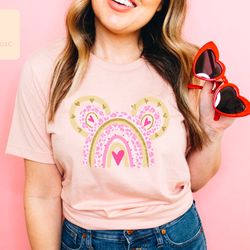 animal print rainbow disney shirt, animal kingdom themed dis