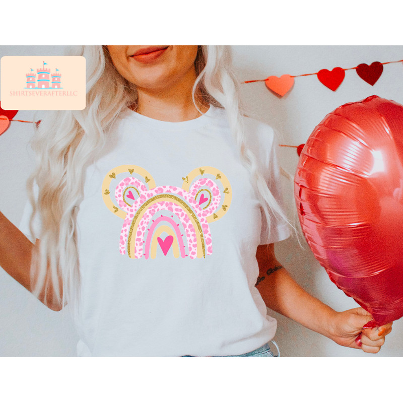 animal print rainbow Disney Shirt, Animal Kingdom themed Disney trip shirt for kids and adults, Safari shirt, valentines day shirt - 2.jpg