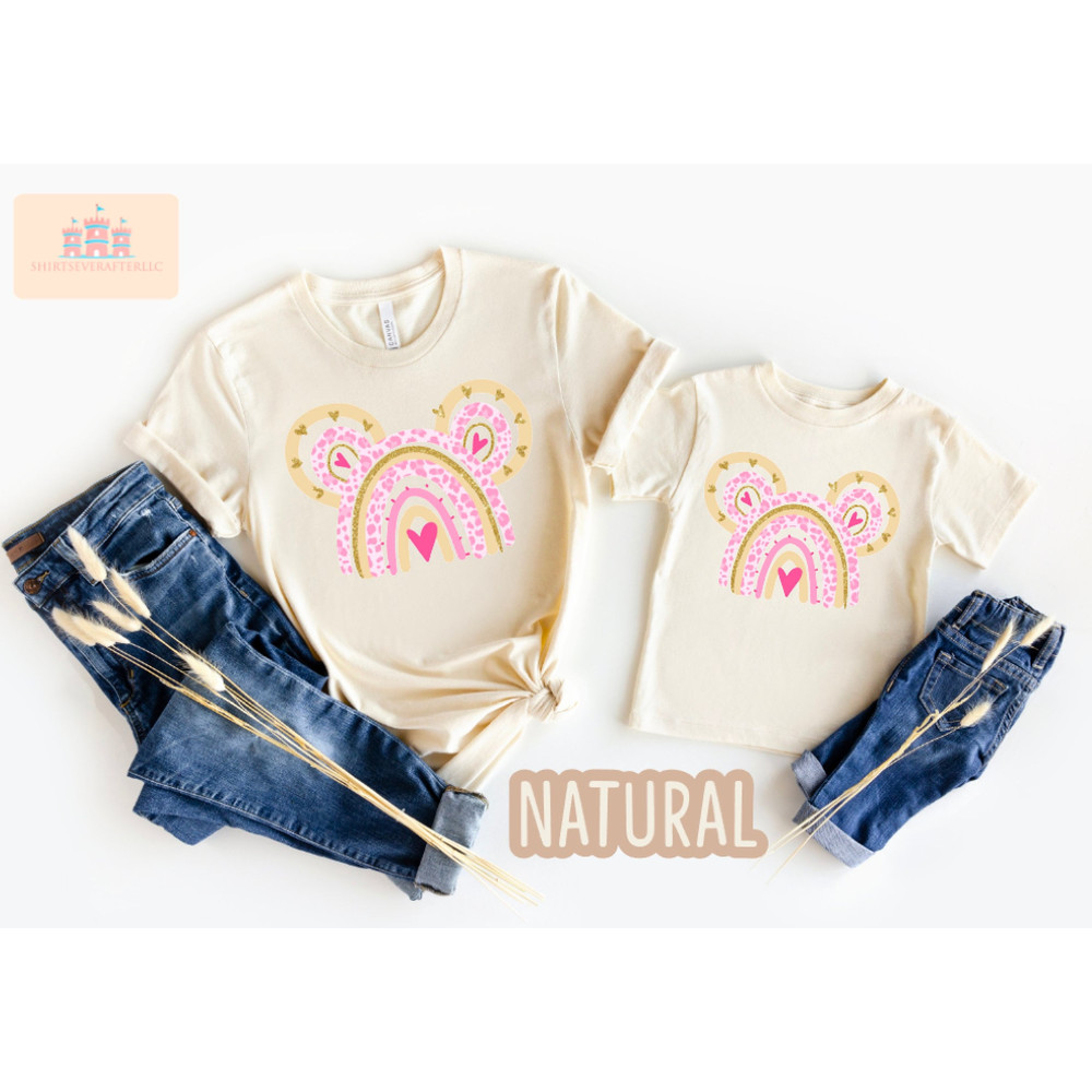 animal print rainbow Disney Shirt, Animal Kingdom themed Disney trip shirt for kids and adults, Safari shirt, valentines day shirt - 4.jpg