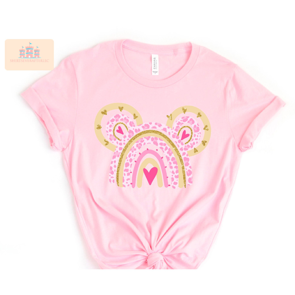 animal print rainbow Disney Shirt, Animal Kingdom themed Disney trip shirt for kids and adults, Safari shirt, valentines day shirt - 5.jpg