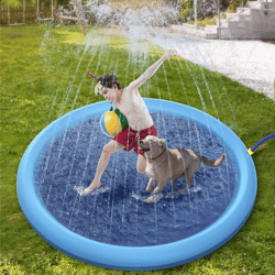 Non-Slip Splash Pad For Kids, Pool Summer Outdoor Water Toys