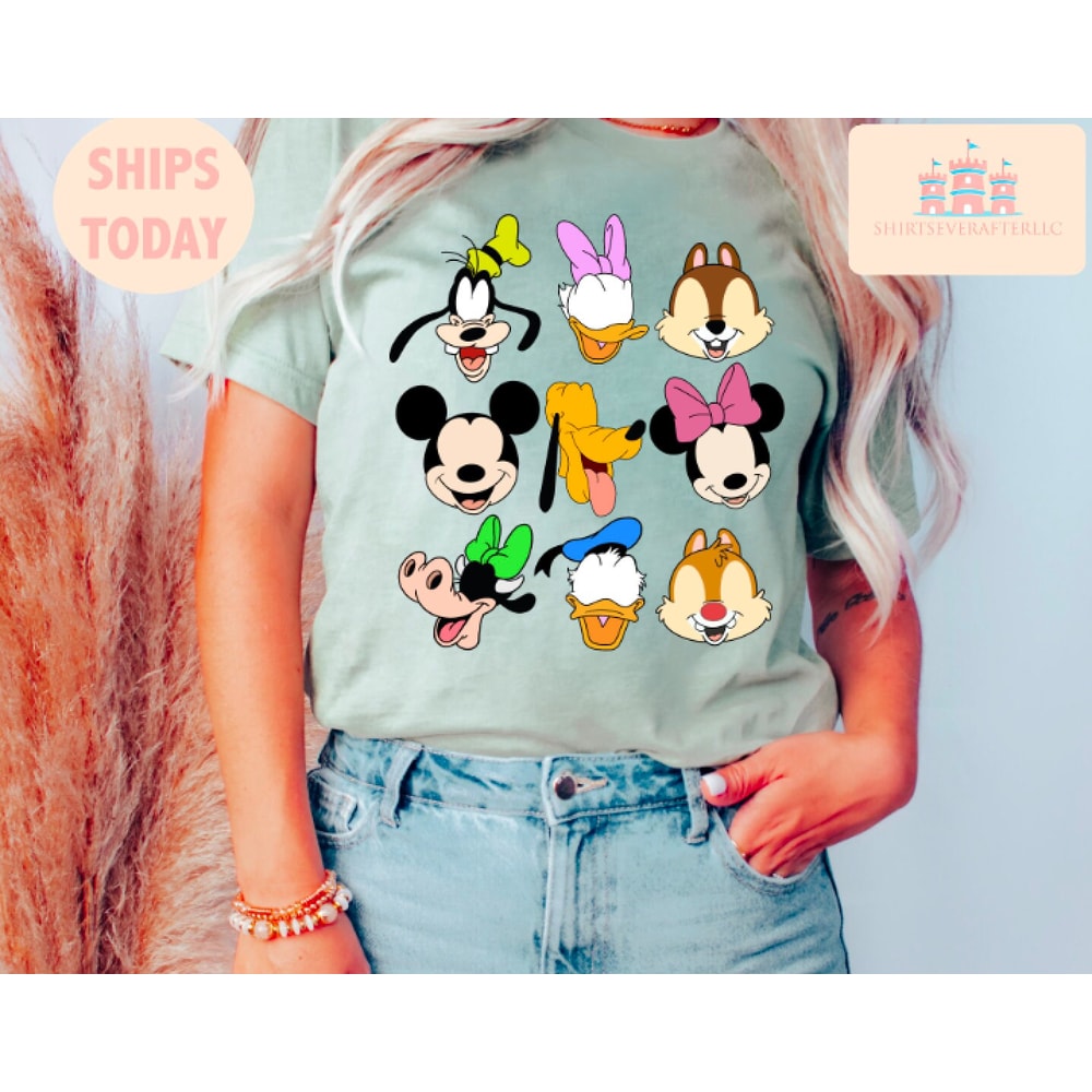 Besties Shirt, disney girls trip shirt, Theme park Shirt , Mouse Shirt Trip, Matching WDW Family Shirts, Minnie and Daisy, vintage shirt - 2.jpg