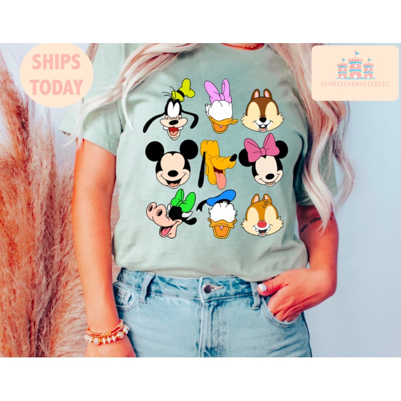 Besties Shirt, disney girls trip shirt, Theme park Shirt , Mouse Shirt Trip, Matching WDW Family Shirts, Minnie and Daisy, vintage shirt - 2.jpg