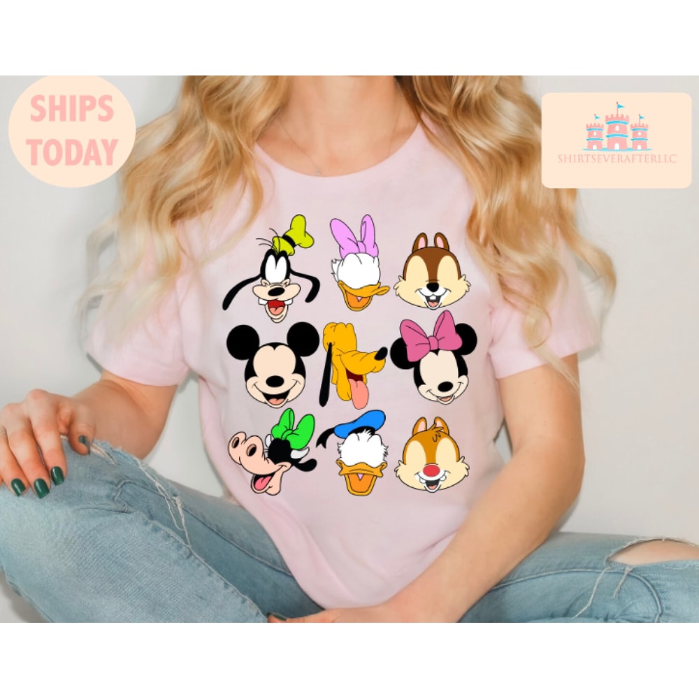 Besties Shirt, disney girls trip shirt, Theme park Shirt , Mouse Shirt Trip, Matching WDW Family Shirts, Minnie and Daisy, vintage shirt - 4.jpg