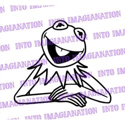kermit the frog | svg | png | pdf | digital file