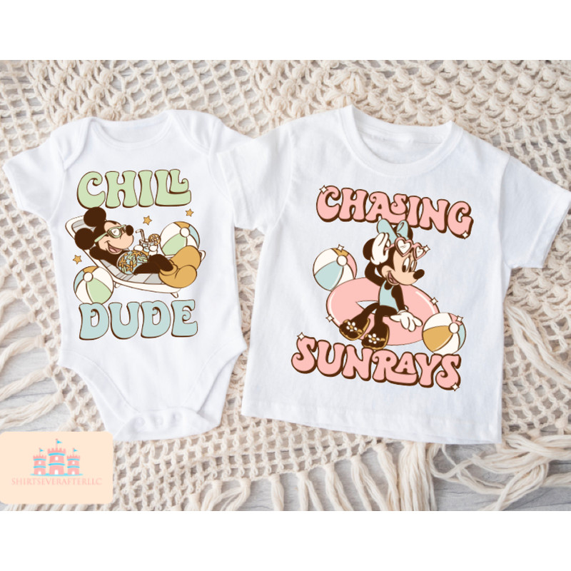 Disney Minnie Summer Shirt, Minnie Cute Disneyworld Vintage, Chasing Sunrays Disneyworld Shirts, WDW Minnie Tee, Matching Family - 4.jpg