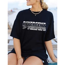 divergent shirt | tris prior four tobias eaton fear wakes you up dauntless merch tris tattoo veronica roth insurgent all