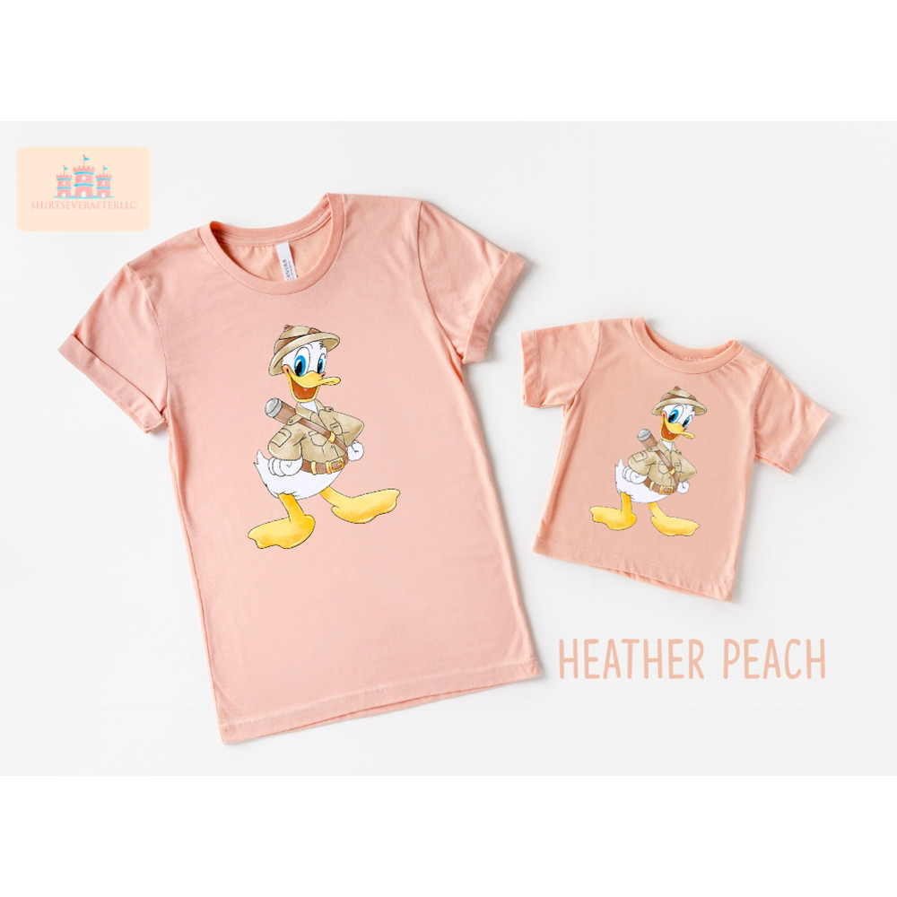 Donald Duck safari shirt, Mickey animal, Animal Kingdom themed Disney trip shirt for kids and adults, Safari shirt, animal kingdom shirt, - 1.jpg