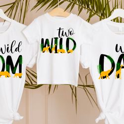 family safari matching shirts, birthday zoo jungle wild shir