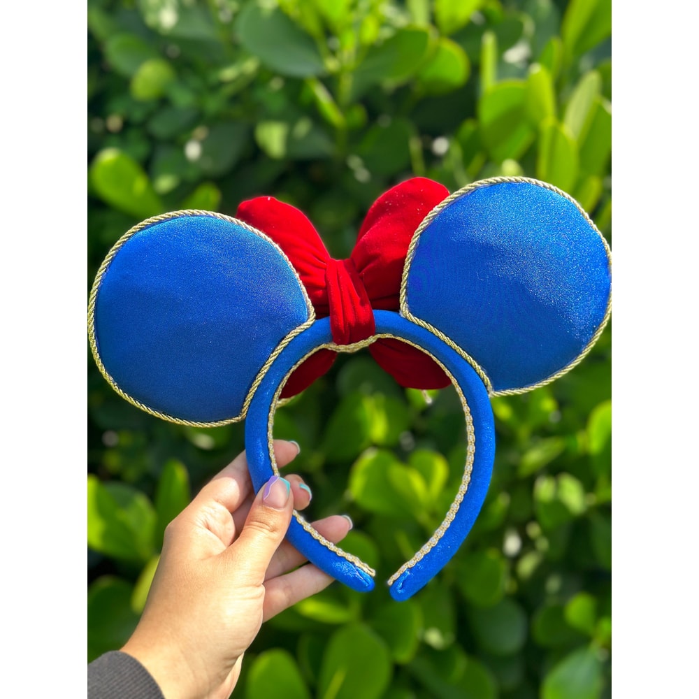 Fantasmic headband, Fantasia disney ears, Sorcerer mickey ears, Mickey wizard ears, Mickey star ears, red white blue headband ears - 9.jpg