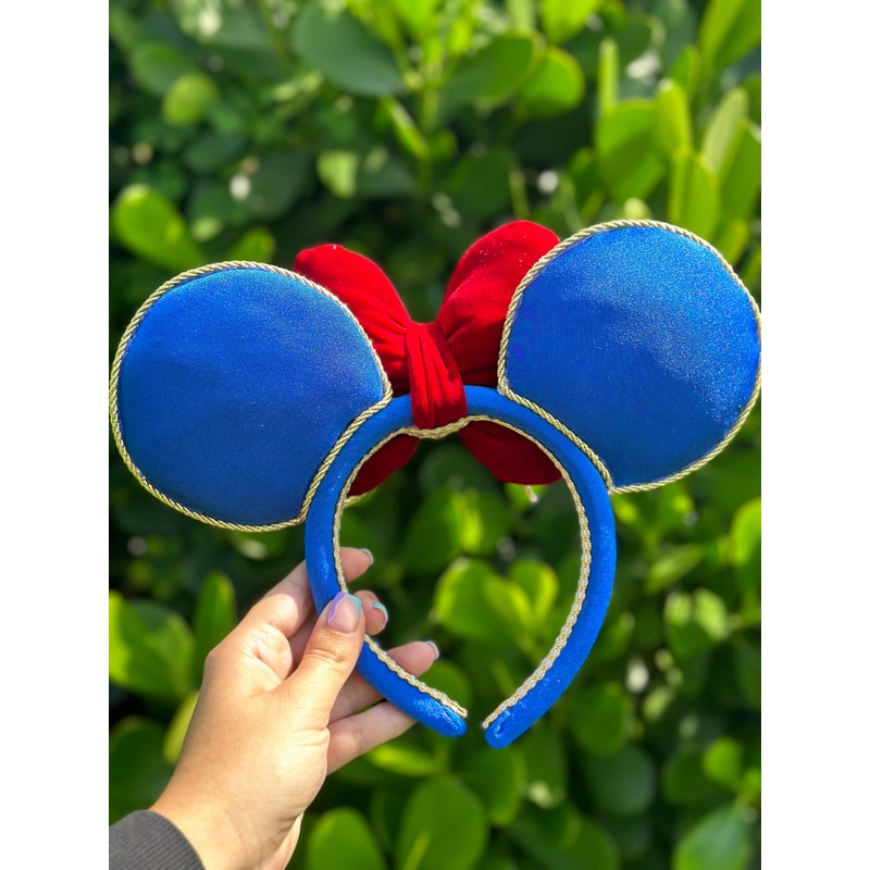 Fantasmic headband, Fantasia disney ears, Sorcerer mickey ears, Mickey wizard ears, Mickey star ears, red white blue headband ears - 9.jpg