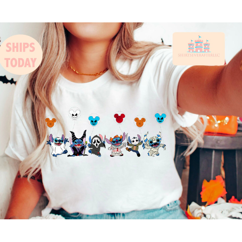 Halloween Stitch Trick Or Treat T-Shirts, Disney Halloween Sweatshirt, Disneyland Shirt, Halloween Shirt, Halloween Stitch, Stitch Horror - 1.jpg