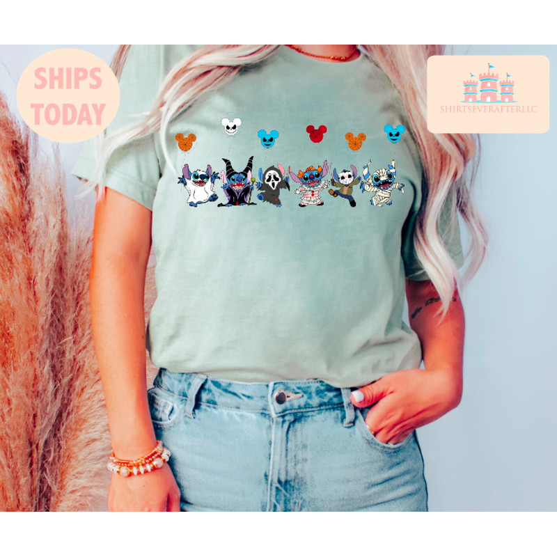 Halloween Stitch Trick Or Treat T-Shirts, Disney Halloween Sweatshirt, Disneyland Shirt, Halloween Shirt, Halloween Stitch, Stitch Horror - 3.jpg