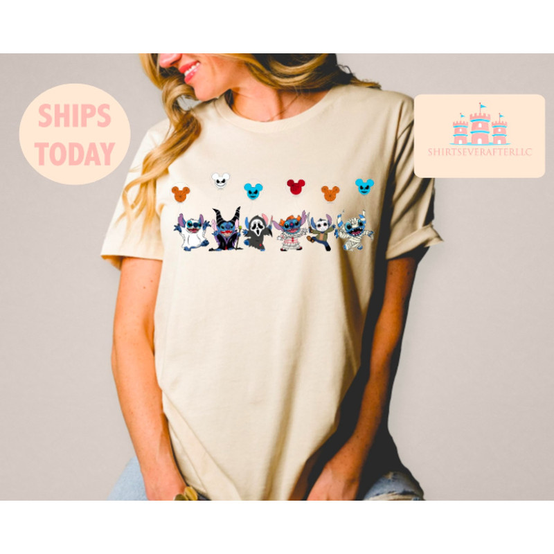 Halloween Stitch Trick Or Treat T-Shirts, Disney Halloween Sweatshirt, Disneyland Shirt, Halloween Shirt, Halloween Stitch, Stitch Horror - 4.jpg