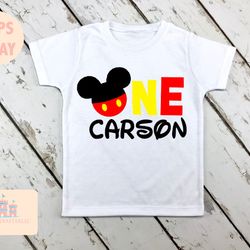 mickey mouse one birthday boy shirt, mickey mouse birthday s