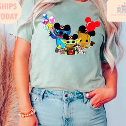 mickey shirt, stitch,baby yoda, baby groot shirt,stitch & ba