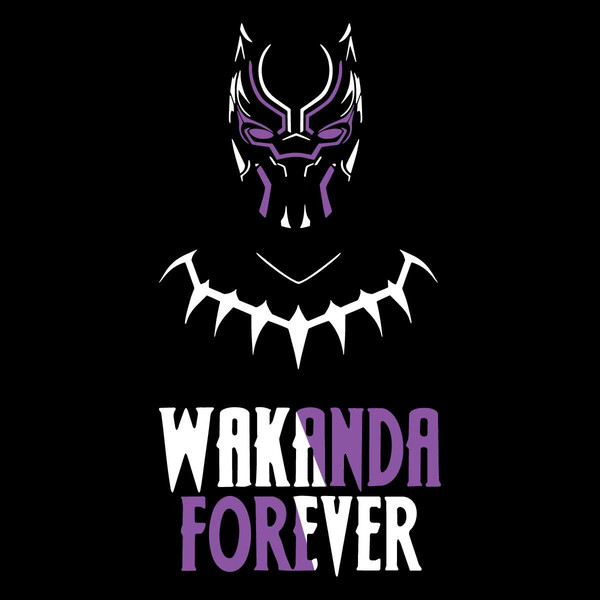 Black panther logo deals