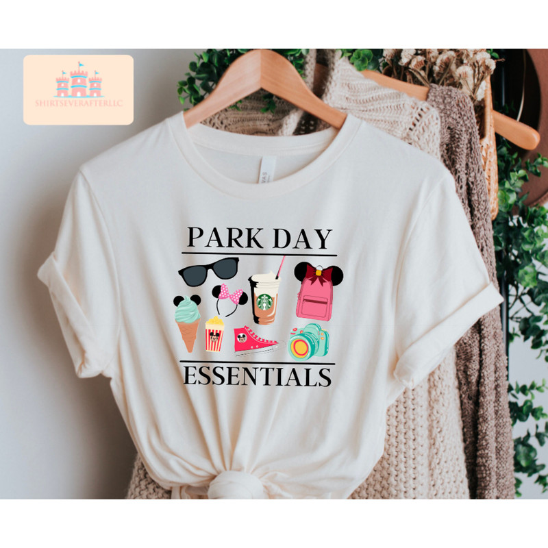 Park Day Essentials shirt, Family Shirts, Girl family shirts, Mickey Shirts For Family, Birthday Group Shirt, Kids Birthday Shirts, - 2.jpg