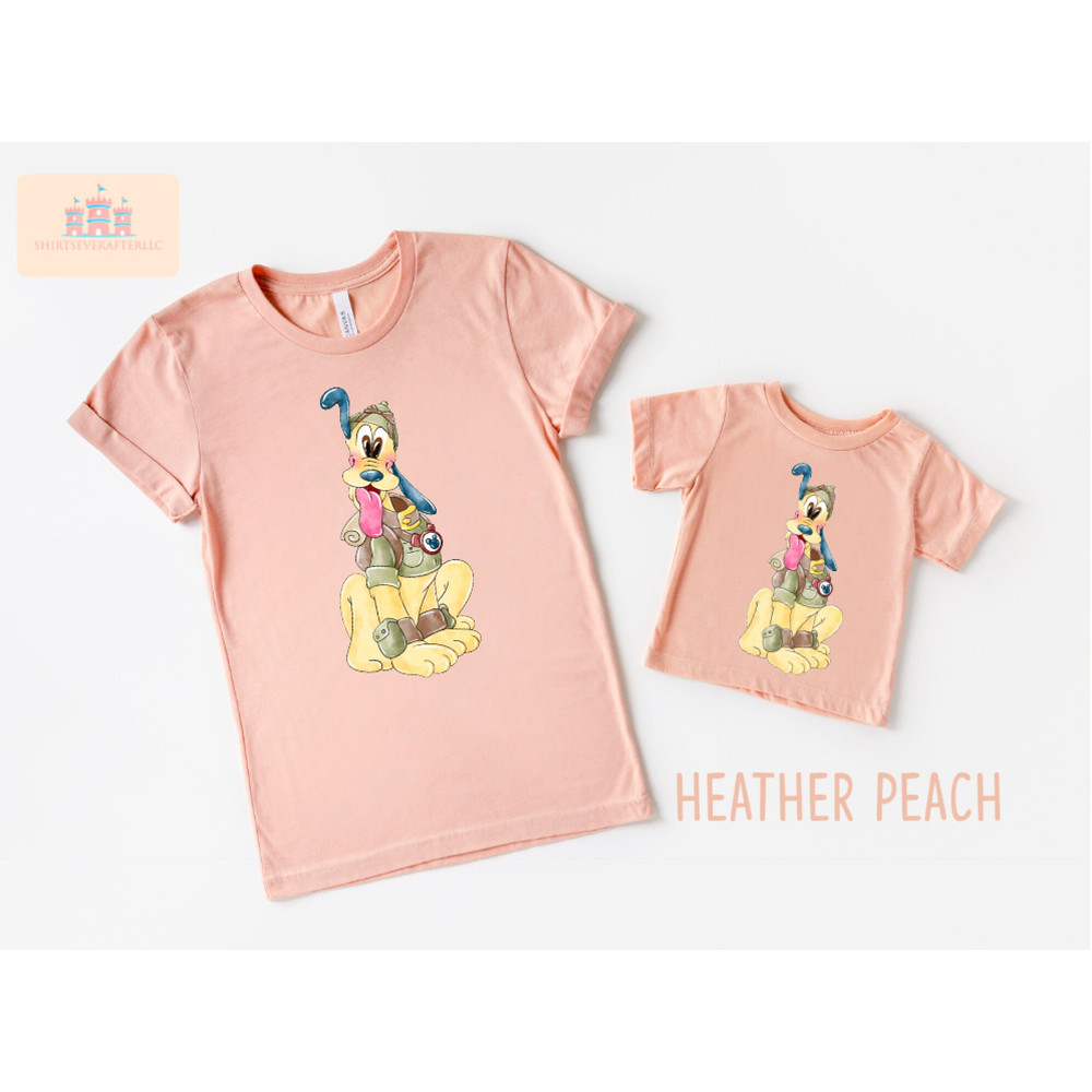 Pluto safari shirt, Mickey animal, Animal Kingdom themed Disney trip shirt for kids and adults, Safari shirt, animal kingdom shirt, - 3.jpg