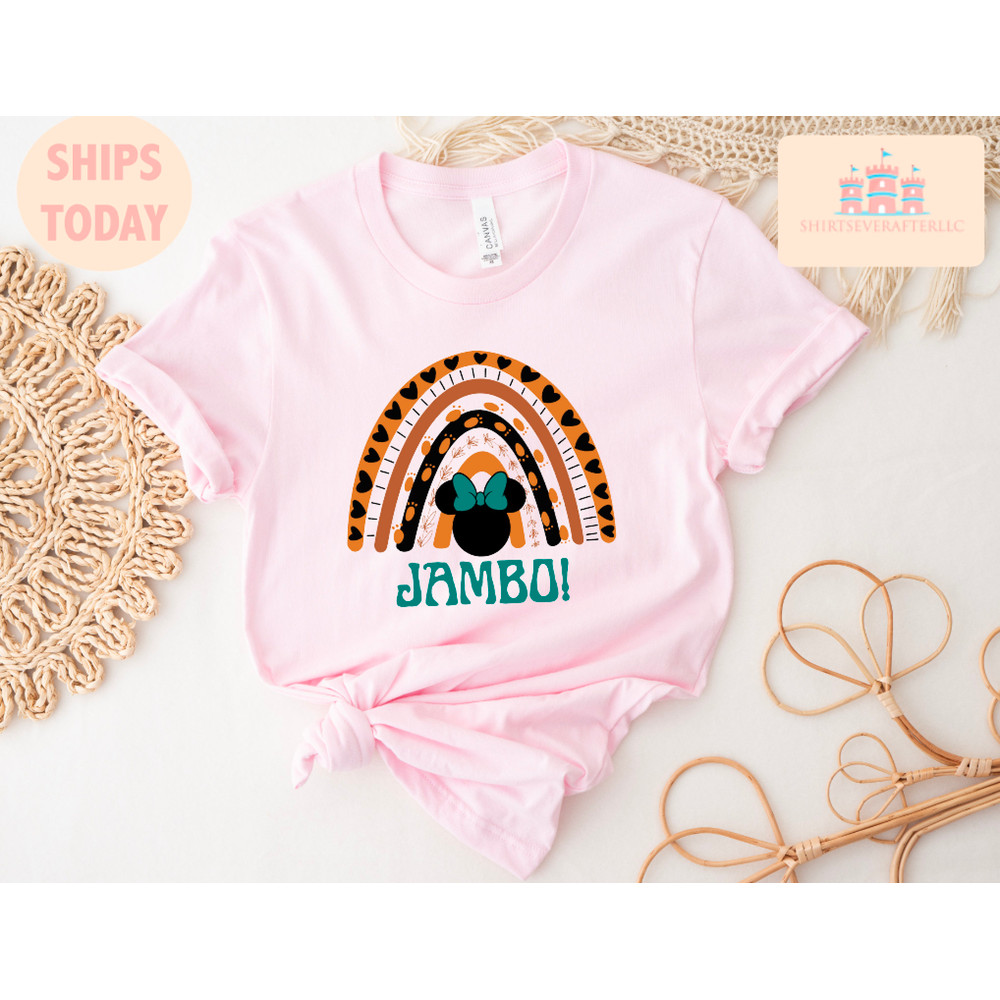 Rainbow Jambo Disney Shirt  Animal Kingdom themed Disney trip shirt for kids and adults, Safari shirt, animal kingdom shirt, - 4.jpg