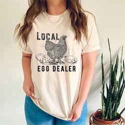 local egg dealer shirt, easter egg dealer shirt, easter christian shirt, chicken shirt, farm lover shirt, egg dealer shi