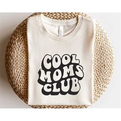 Cool moms club svg, Mom life svg, Coffee mug svg, Motherhood svg, Mother's day svg, Retro sublimation png