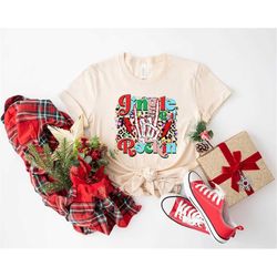 jingle bell rockin' shirt, christmas rock lights, christmas rock shirt, jingle bell tee, christmas rock tshirt, skeleton