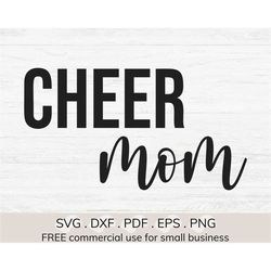 cheer mom svg, sports mom svg, cheerleading svg, cheer life svg, proud cheer mom svg