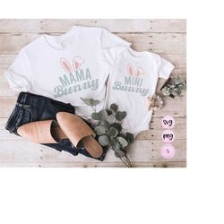 mama bunny, mini bunny, egg hunting crew png, easter png, spring, easter cut file, printable png cricut sublimation