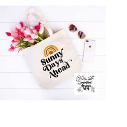 sunny days ahead summer boho vintage spring easter svg cut file dxf printable png silhouette cricutsublimation