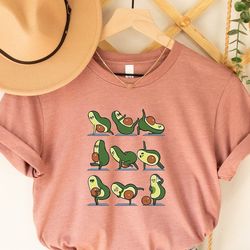 avocado do yoga tee, funny avocado yoga shirt, cute avocado sports lover shirt,avocado lover tee,pilates gym workout