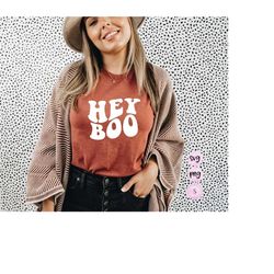 hey boo, pumpkin season svg, sweater weather, thankful, pumpkin spice coffee retro cozy autumn printable svg and png sub