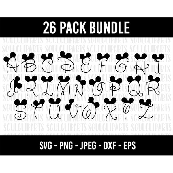 Computer Mouse Letter Format COD311- Mouse Alphabet SVG, Mouse Font SVG, Letters SVG, Cus | Inspire ...