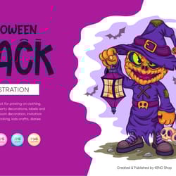 cartoon halloween jack.