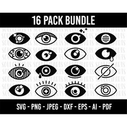 cod220-celestial line art eye svg /eye clipart/ evil doodle eye svg/spiritual png/cut files cricut/silhouette/eps-svg-ai