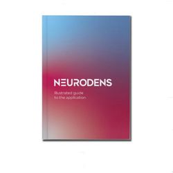 NEURODENS ILLUSTRATED complete GUIDE,  English paper manual, Denas therapy- ENGLISH