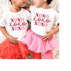 xoxo, loved mama loved mini svg, kids valentines,  retro, valentine's day svg, matching svg, printable png, cricut subli