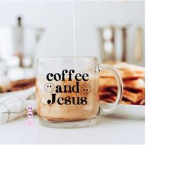 coffee and jesus , pray, minimal svg, amen svg, grow in grace, bible verse, christian svg, svg, printable png cricut sub