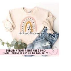 school nurse, teacher, teach love inspire, teach tiny human tamer shirts bundle printable png silhouette cricut sublimat