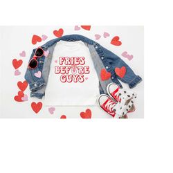 fries before guys, loved mama loved mini, retro valentine's day, matching, printable png, groovy valentine, 70's png cri