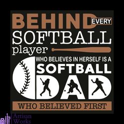 behind every softball player svg, trending svg, behind every softball player svg, softball svg, dad svg, father day svg,