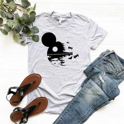 mickey death star shirt, star wars t-shirt, disneyworld, disneyland, friends shirt, matching disney t-shirt, trooper, ga