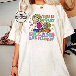 this is what dreams are made of lizzie mcguire shirt, lizzie mcguire shirt, disney women shirt, what dreams are made of