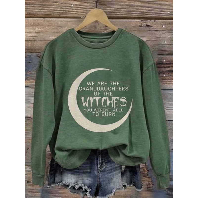 Halloween We Are The Granddaughters Of The Witches You Couldn't Burn Sweatshirt Creep It Real Shirt, Creepy Halloween Shirt, Funny Halloween - 3.jpg