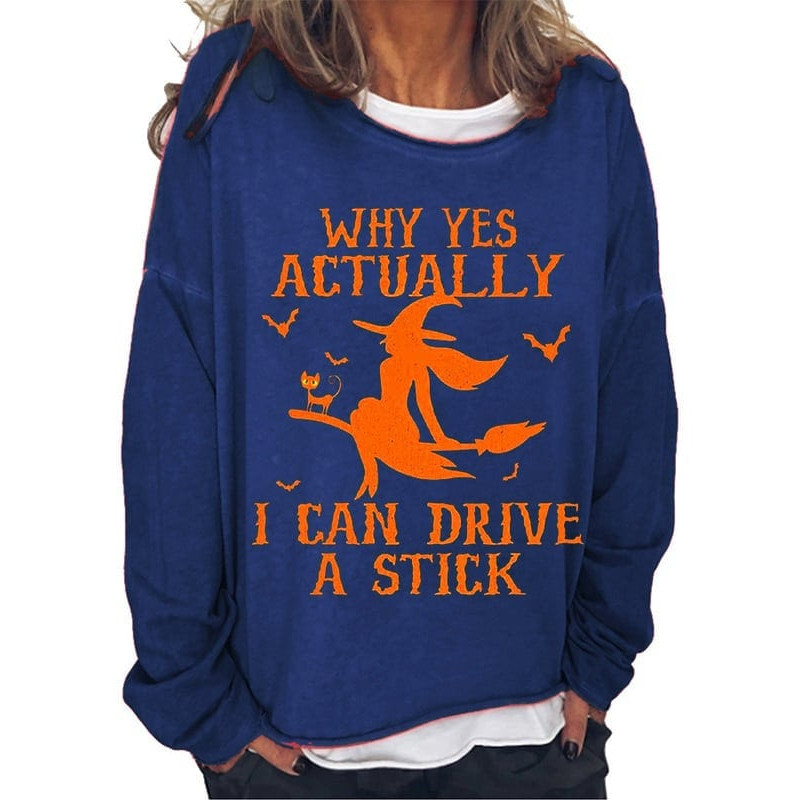 Halloween Why Yes Actually I Can Drive A Stick Sweatshirt, Witch Shirt, Salem Witch Trials Shirt, Salem Witch Shirt, Witch Trials Shirt - 3.jpg