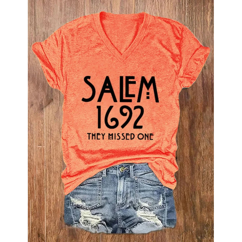 Salem 1692 You MIss One Crew T-shirt Sweater, V-neck, Salem Witch Trials Shirt, Salem Witch Massachusetts Witch Trials Shirt - 1.jpg