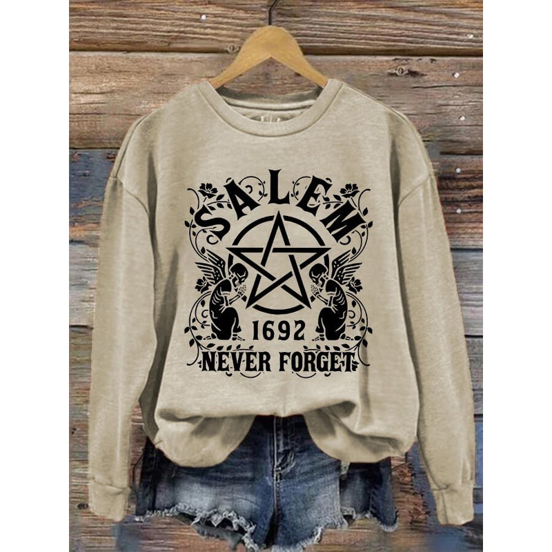 Salem Never Forget 1692 Shirt, Tee, Salem 1692 Shirt, Salem Massachusetts Tshirt, Massachusetts Witch Trials Shirt, Spooky Season Shirt - 2.jpg