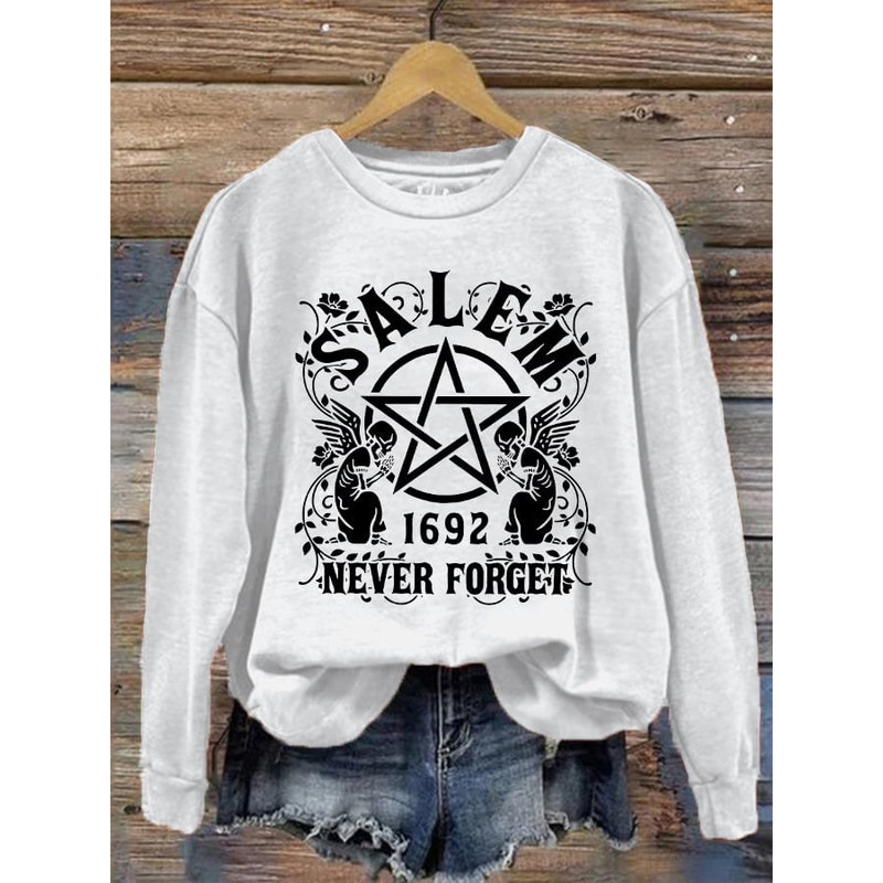 Salem Never Forget 1692 Shirt, Tee, Salem 1692 Shirt, Salem Massachusetts Tshirt, Massachusetts Witch Trials Shirt, Spooky Season Shirt - 3.jpg