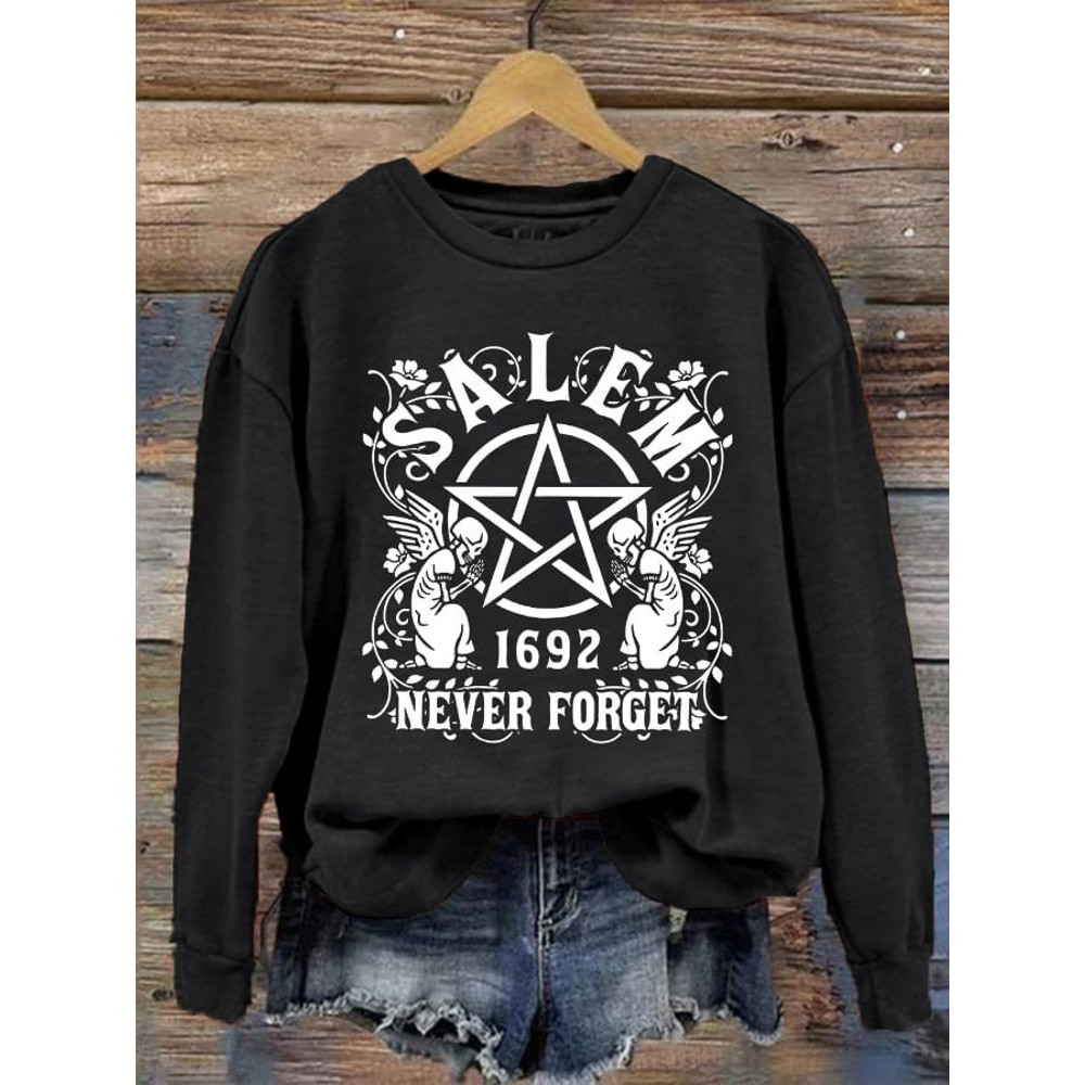 Salem Never Forget 1692 Shirt, Tee, Salem 1692 Shirt, Salem Massachusetts Tshirt, Massachusetts Witch Trials Shirt, Spooky Season Shirt - 4.jpg