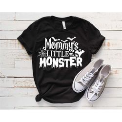 Mommy's Little Monster Shirt, Kids Halloween Tee, Halloween Baby Boy Shirt, Halloween Baby Girl Shirt, Halloween Little